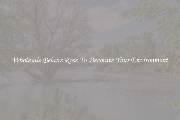 Wholesale Belaire Rose To Decorate Your Environment
